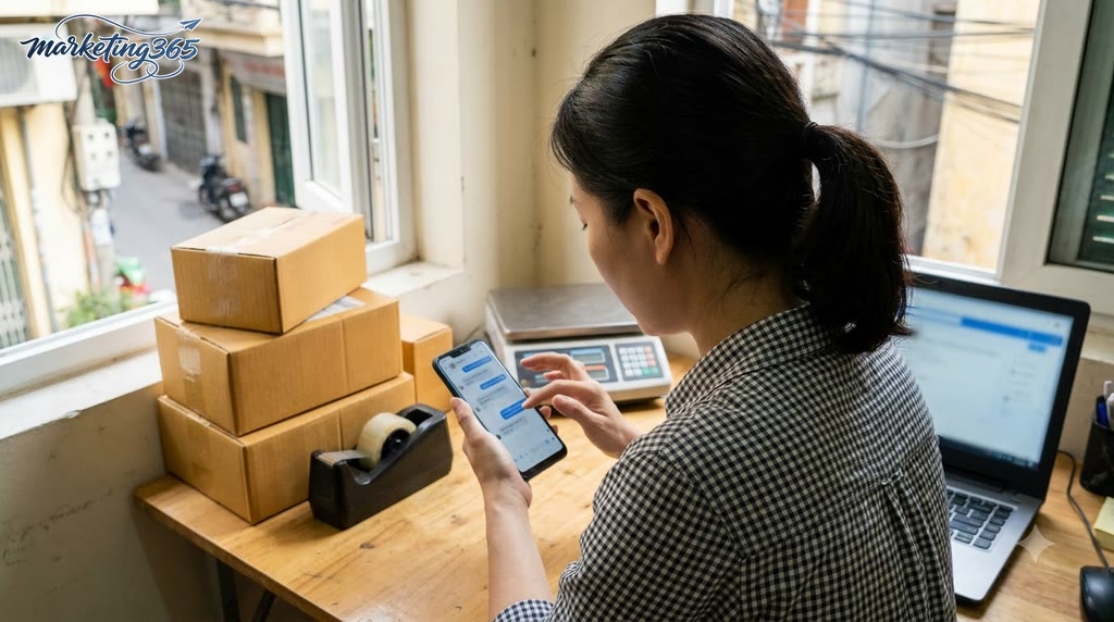 Cách chốt đơn nhanh qua tin nhắn là gì và vì sao nhiều shop vẫn chốt chậm
