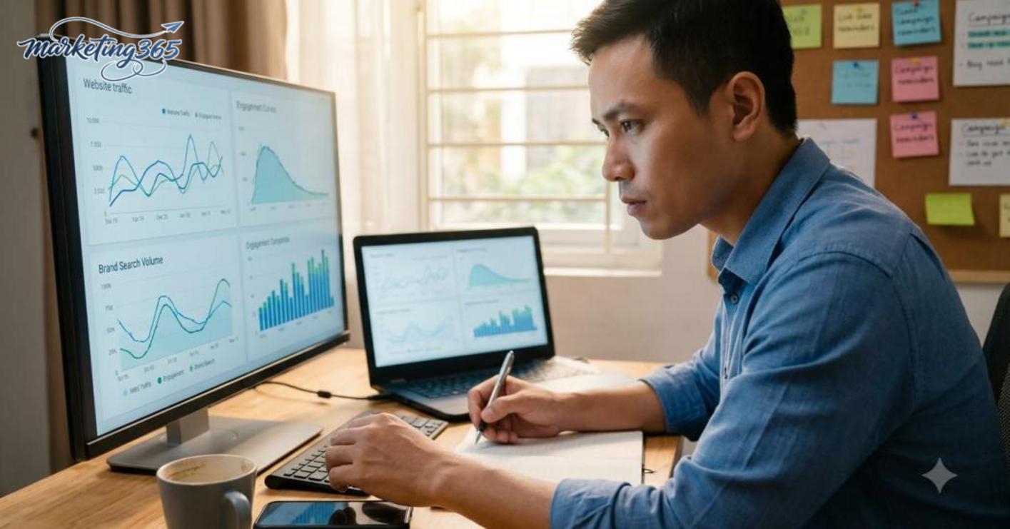 Đo lường thương hiệu qua hành vi trên website và kênh số