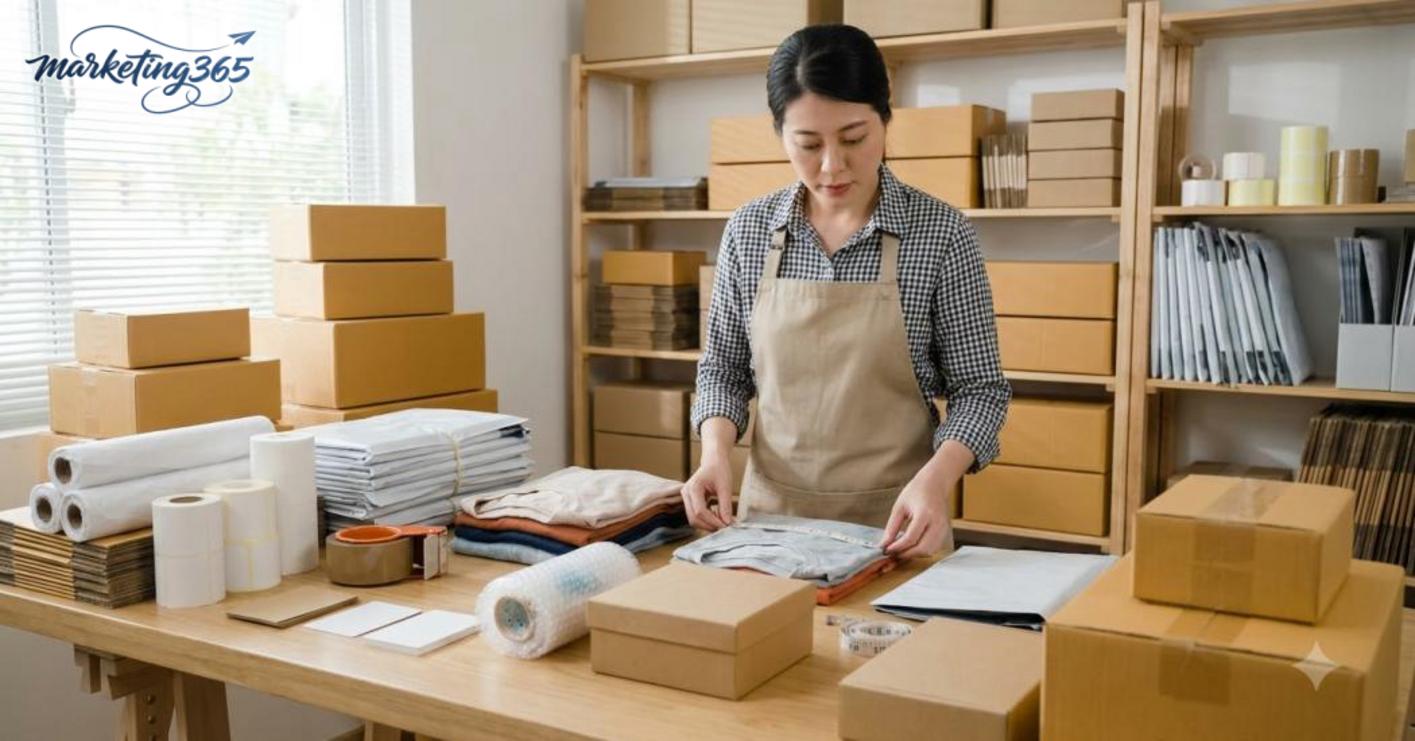Cần chuẩn bị những gì trước khi đóng gói để vừa đẹp vừa nhanh