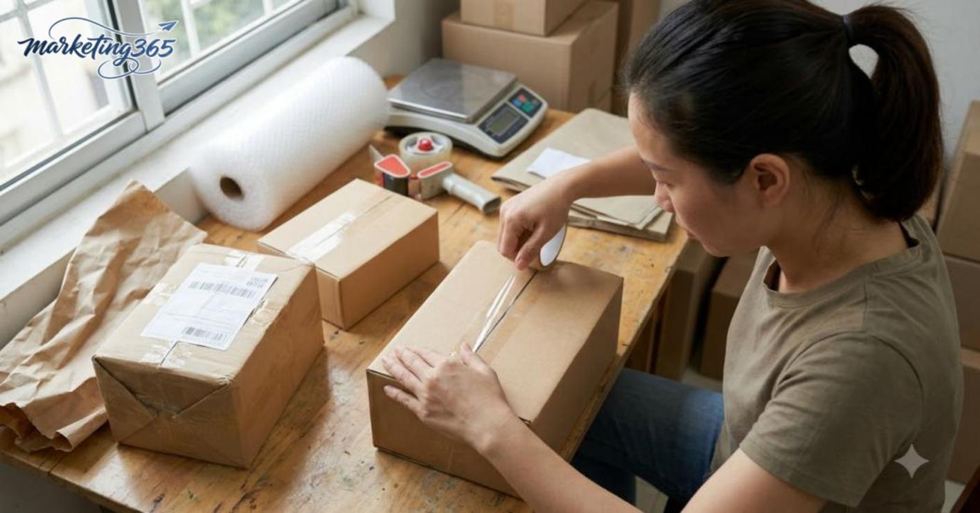 Những lỗi thường làm gói hàng mất điểm dù hàng bên trong ổn