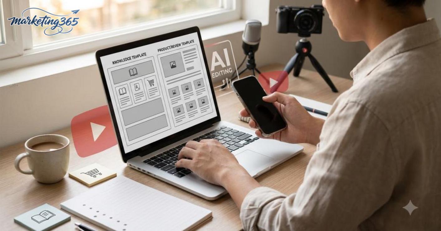 Ví dụ mẫu mô tả video YouTube bằng AI để người đọc dễ áp dụng