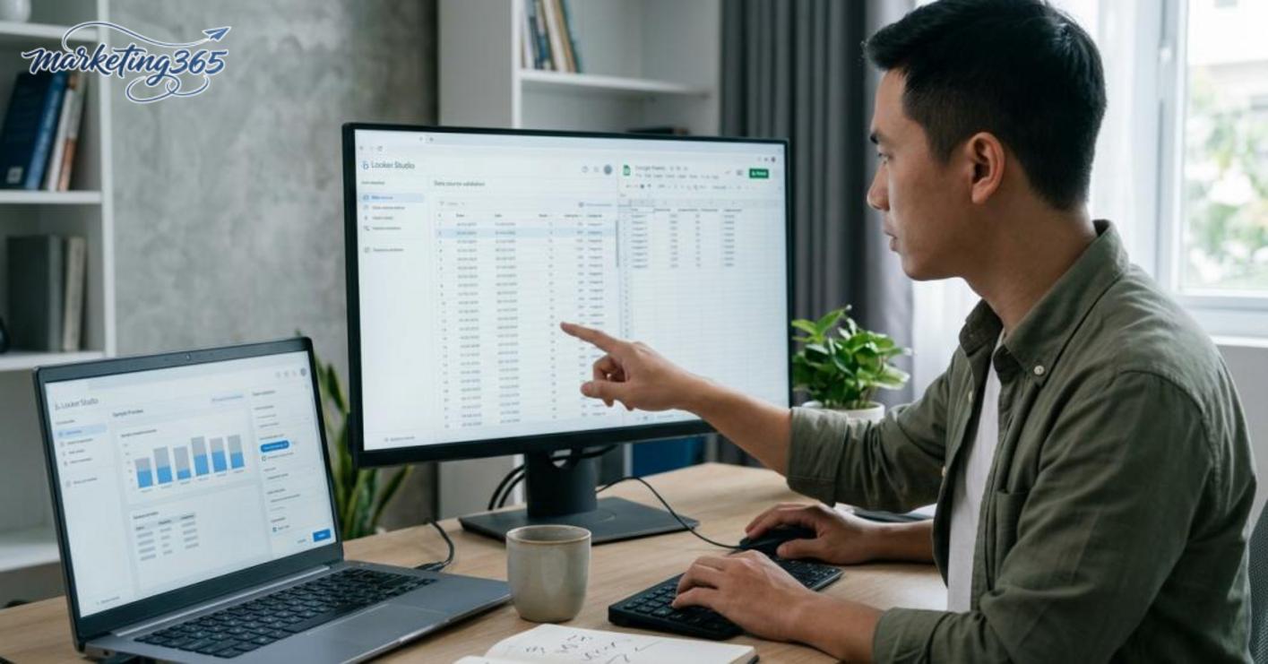 Kết nối nguồn dữ liệu phổ biến và kiểm tra dữ liệu có lên đúng không