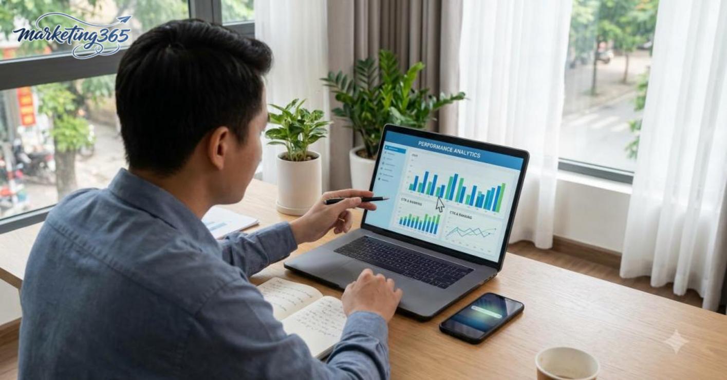 Đọc báo cáo hiệu suất để biết Google đang hiển thị website ra sao