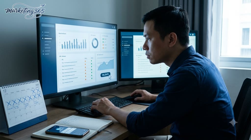 Sau khi sửa xong, xác thực lại và theo dõi bao lâu