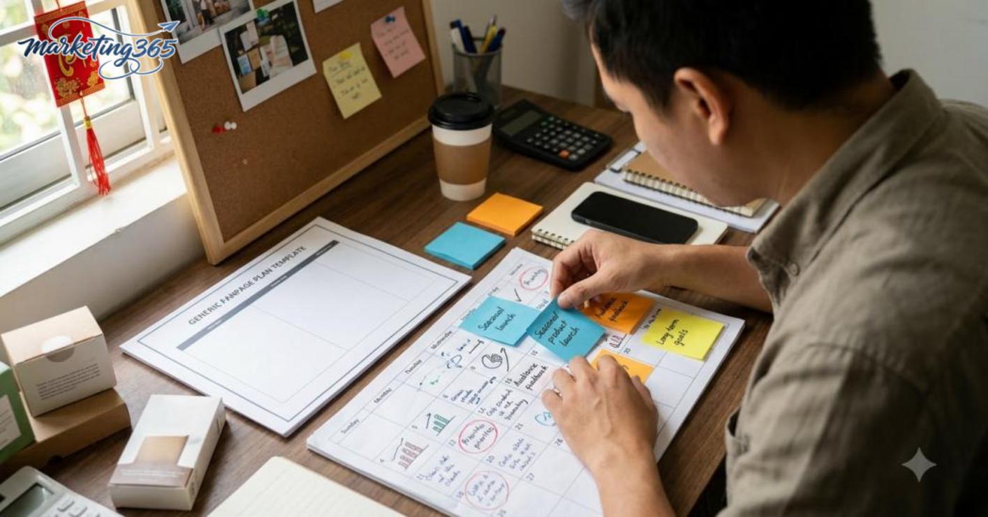 Khi nào nên dùng mẫu plan content fanpage có sẵn và khi nào phải tự chỉnh?