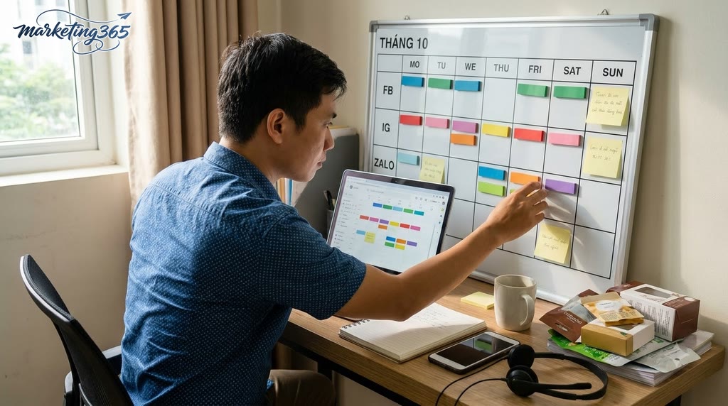Cách lên lịch nội dung content calendar là gì và vì sao không nên làm theo cảm hứng