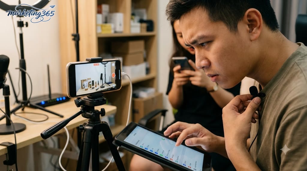 What should you check before going live to reduce early viewer drop?