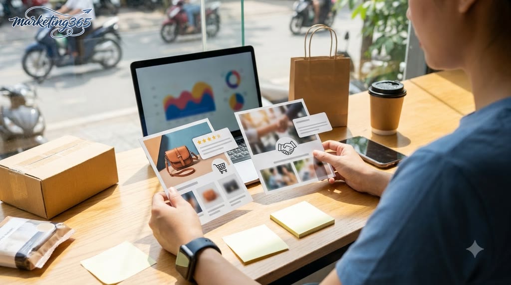 Viết thông điệp và ưu đãi cho từng tầng retargeting