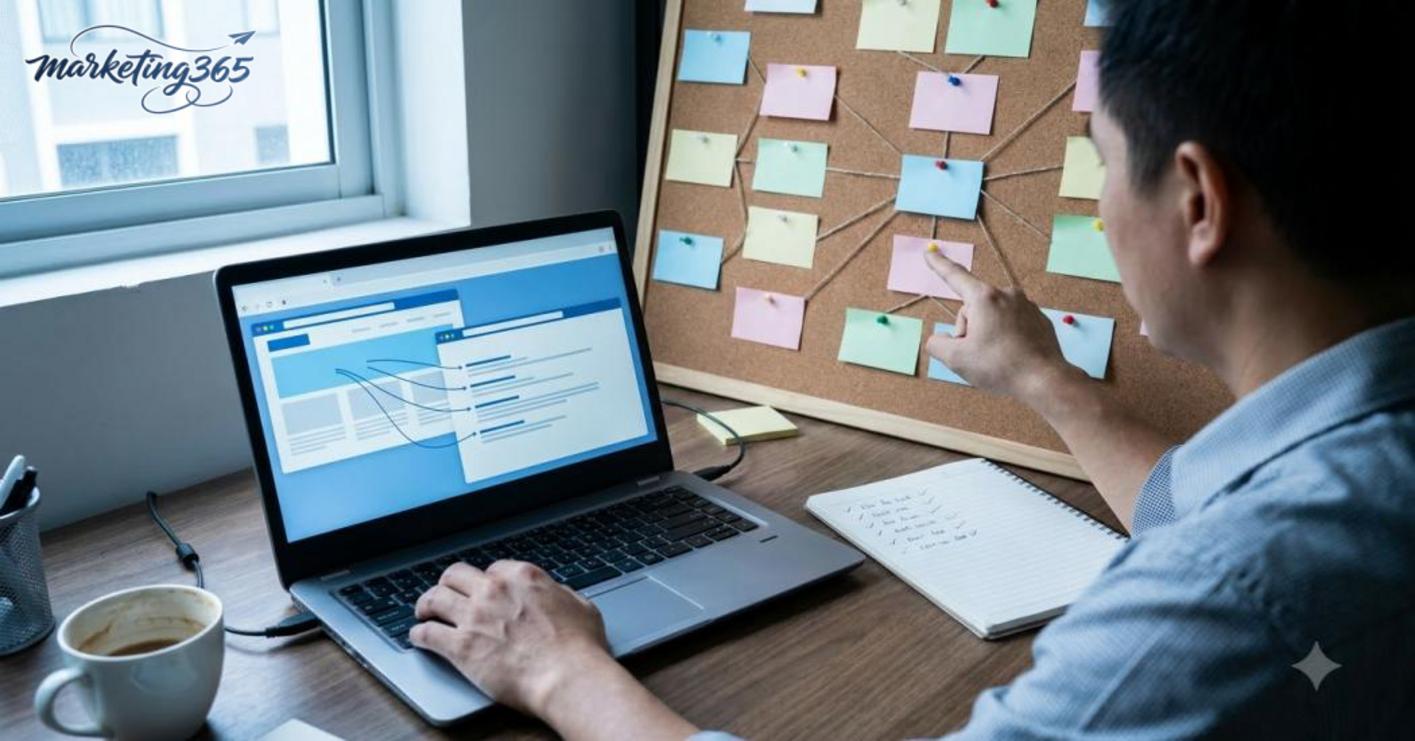 Quy trình tối ưu internal link theo từng bước cho website nhỏ và vừa