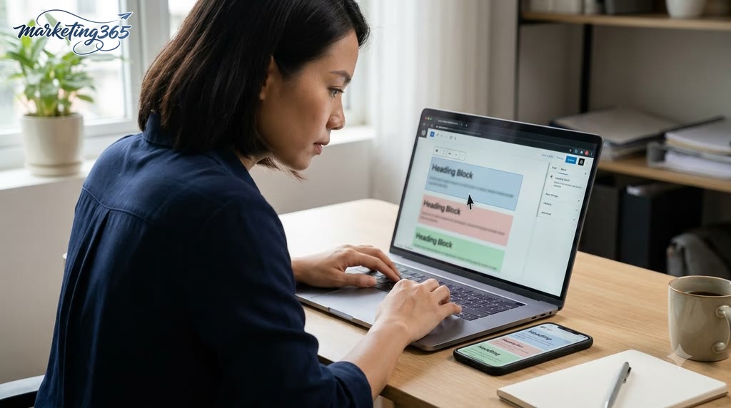 Cách kiểm tra cấu trúc heading trên website trước khi xuất bản