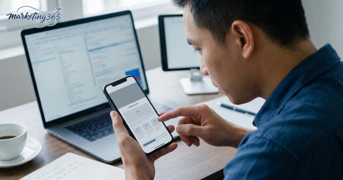 Vì sao web trên điện thoại thường chậm hơn và cần xử lý theo thứ tự nào