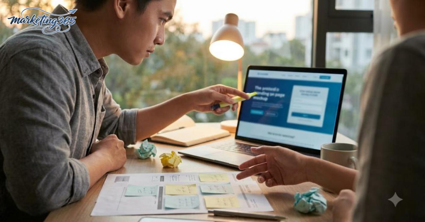Checklist rà soát trước khi giao thiết kế hoặc đăng trang