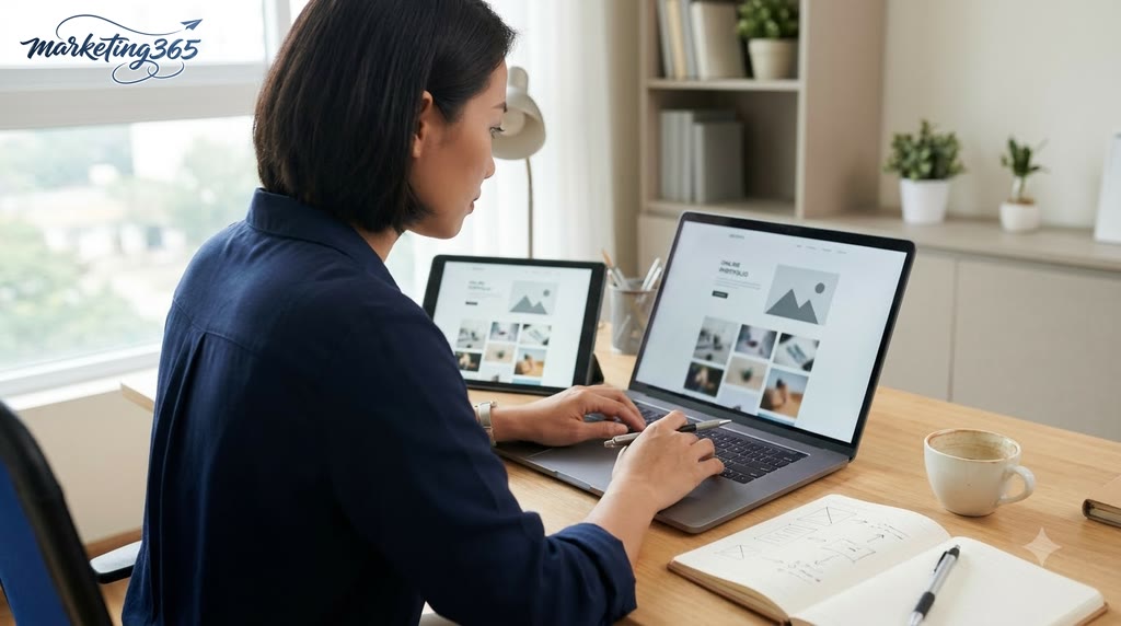 Trình bày portfolio online để dễ xem, dễ cập nhật và không bị lỗi cơ bản