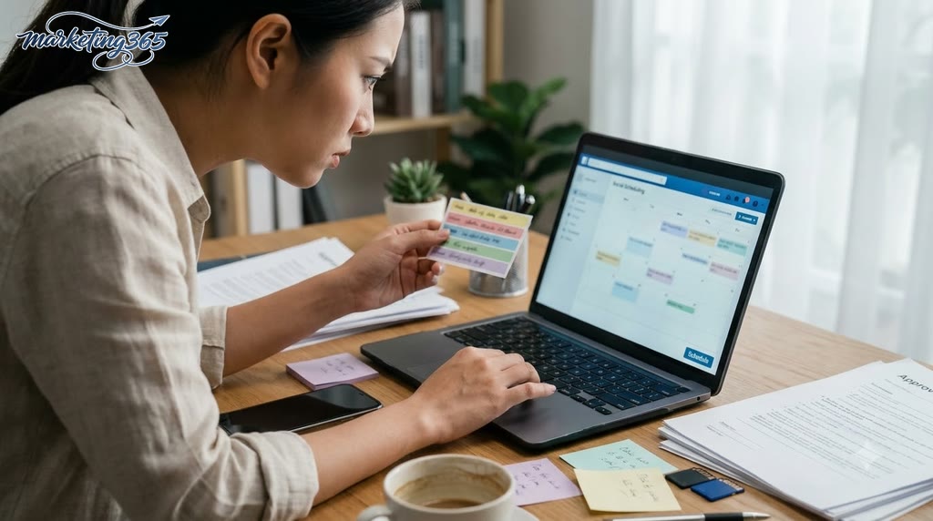 Cách thiết lập lịch đăng để không bị rối