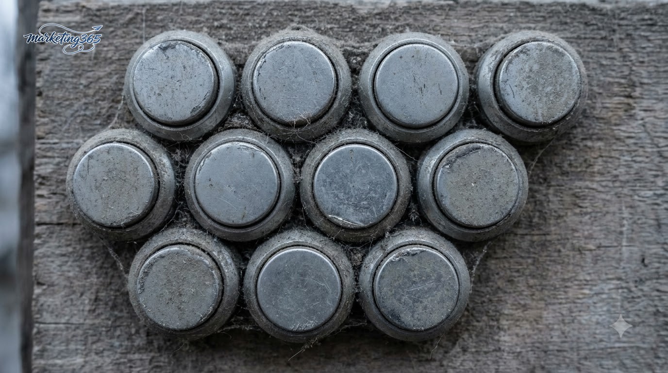 Nhồi quá nhiều nút khiến không nút nào được bấm