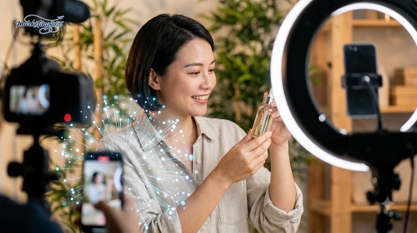 Một buổi livestream mỹ phẩm Việt hút bình luận liên tục