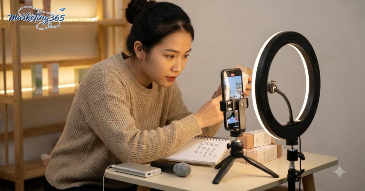 Checklist trước, trong và sau livestream cho người mới