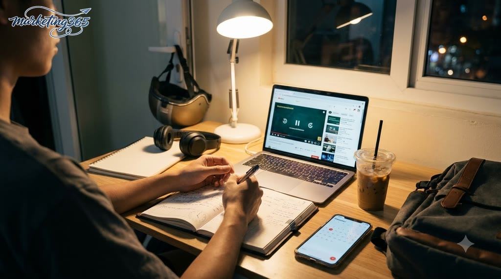 Học marketing online hay offline: khác nhau ở chỗ nào khi đặt mục tiêu học?