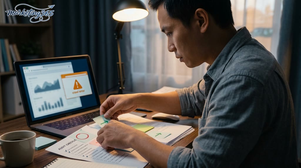 Quy trình audit SEO website cơ bản trong 7 bước dễ áp dụng