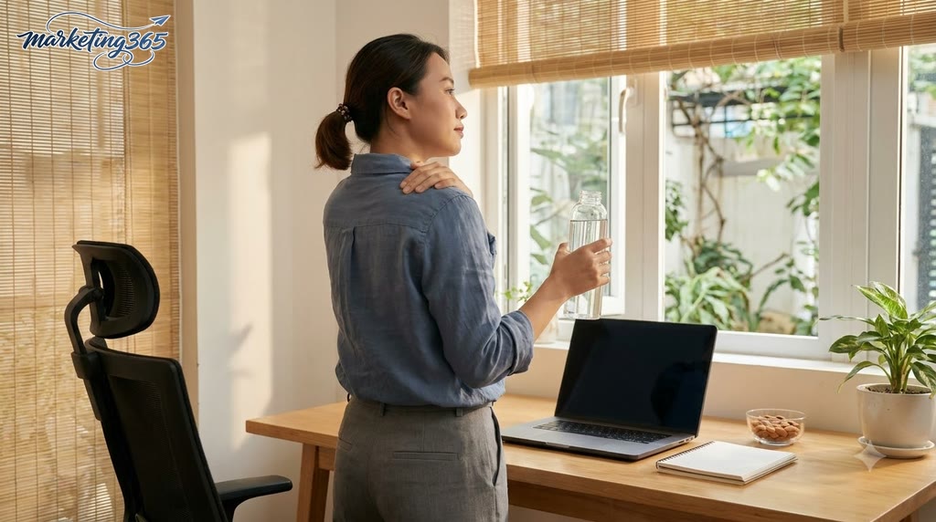 Những thói quen giúp giữ sức bền khi làm marketing lâu dài