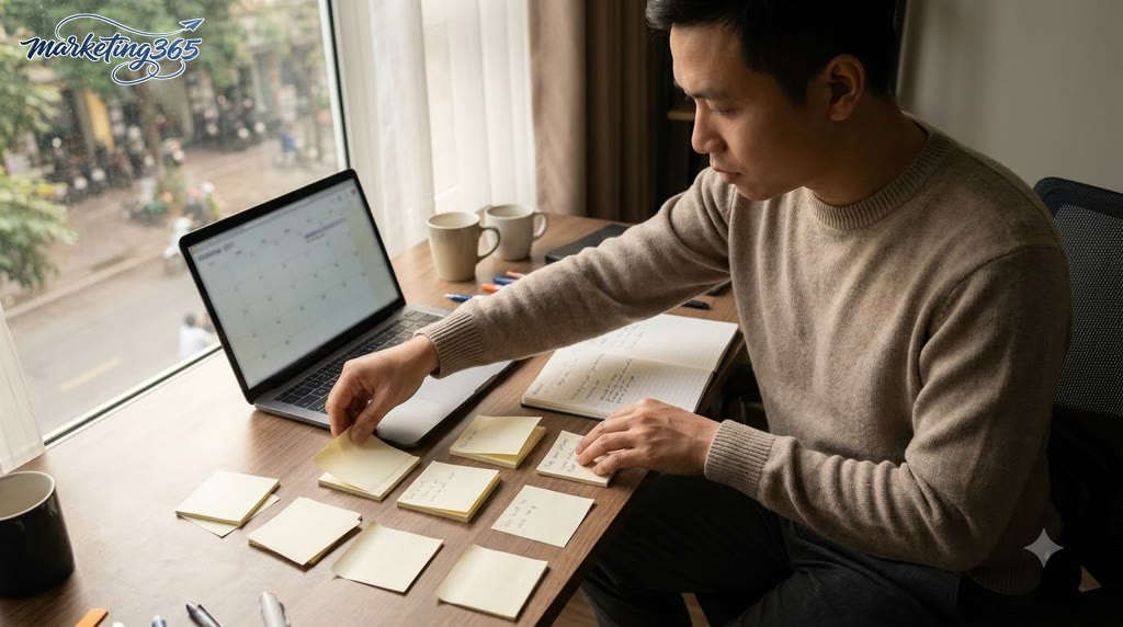 Sắp xếp công việc để giảm áp lực deadline mà không phải làm thêm vô hạn