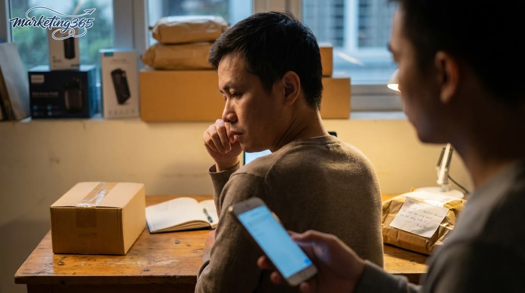 Vì sao khách cũ quay lại mua hoặc bỏ đi