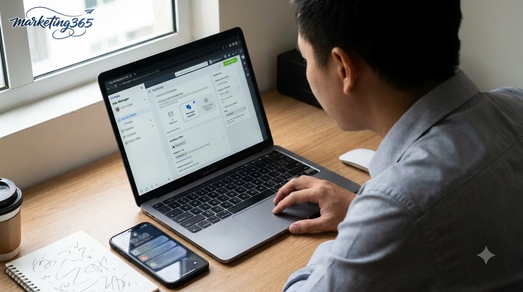 How should you set up a Messenger lead campaign?