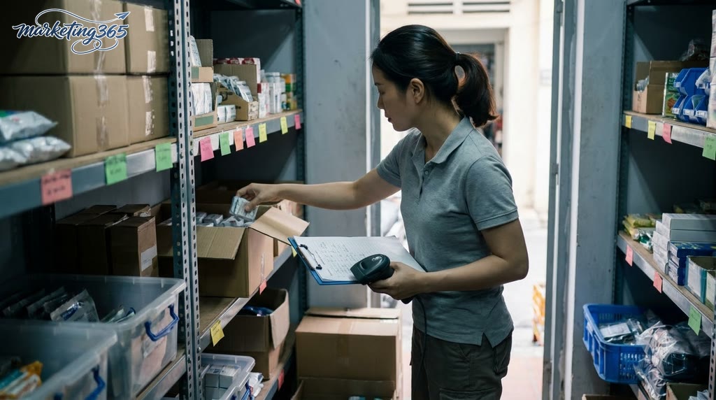 Lộ trình áp dụng trong 7 ngày để shop nhỏ ổn định lại tồn kho