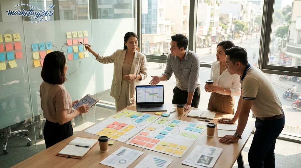 Cách brainstorm ý tưởng marketing hiệu quả mà không bị bí
