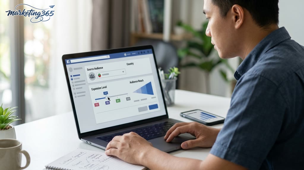 Cách tạo tệp khách hàng tương tự lookalike trên Facebook Ads