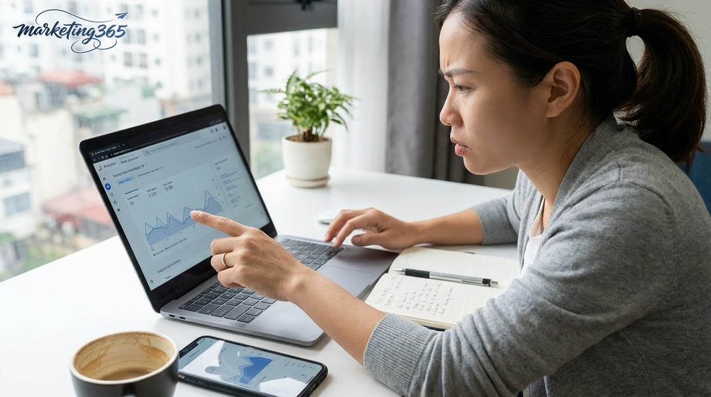 Xem dữ liệu sự kiện trong báo cáo GA4 và đọc đúng ý nghĩa