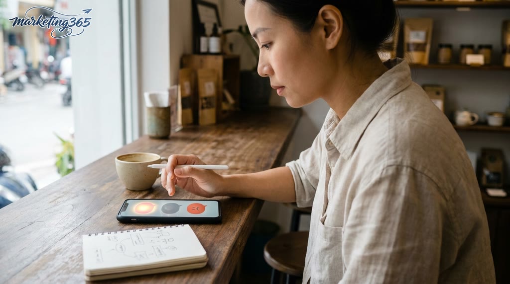 Cách đọc đúng ngữ cảnh trước khi phản hồi: tích cực, trung tính hay tiêu cực