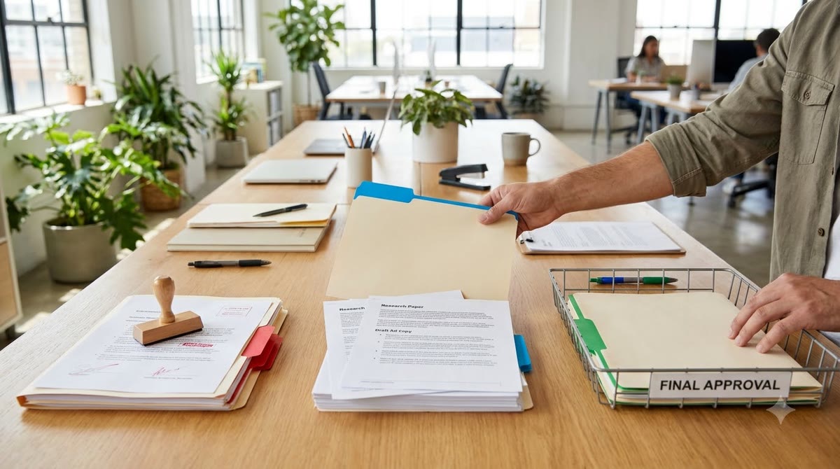 Chuỗi hồ sơ kiểm tra chất lượng được phân tách thành từng chặng rõ ràng