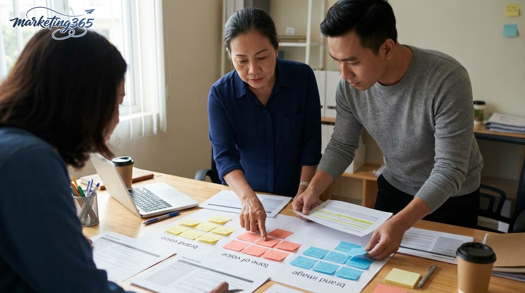 Khi nào cần phân biệt lại brand voice, tone of voice và brand image?