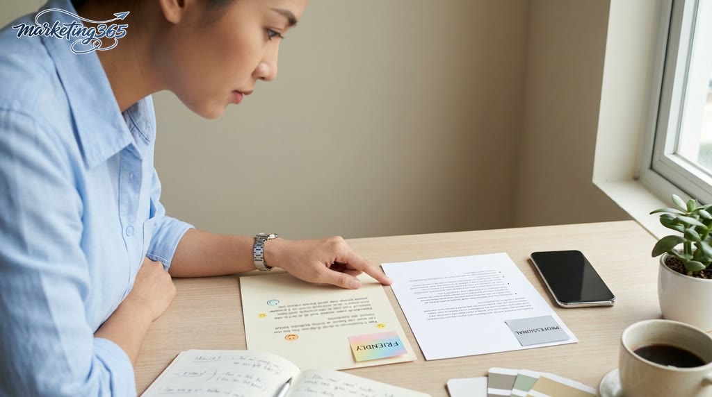 Ví dụ về brand voice của thương hiệu nên được đọc như thế nào?